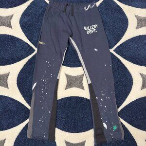 Gallery Dept Painted Flare Sweatpants Navy Size Large